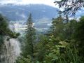 Aussicht vom Kunkelspass  Downhill 